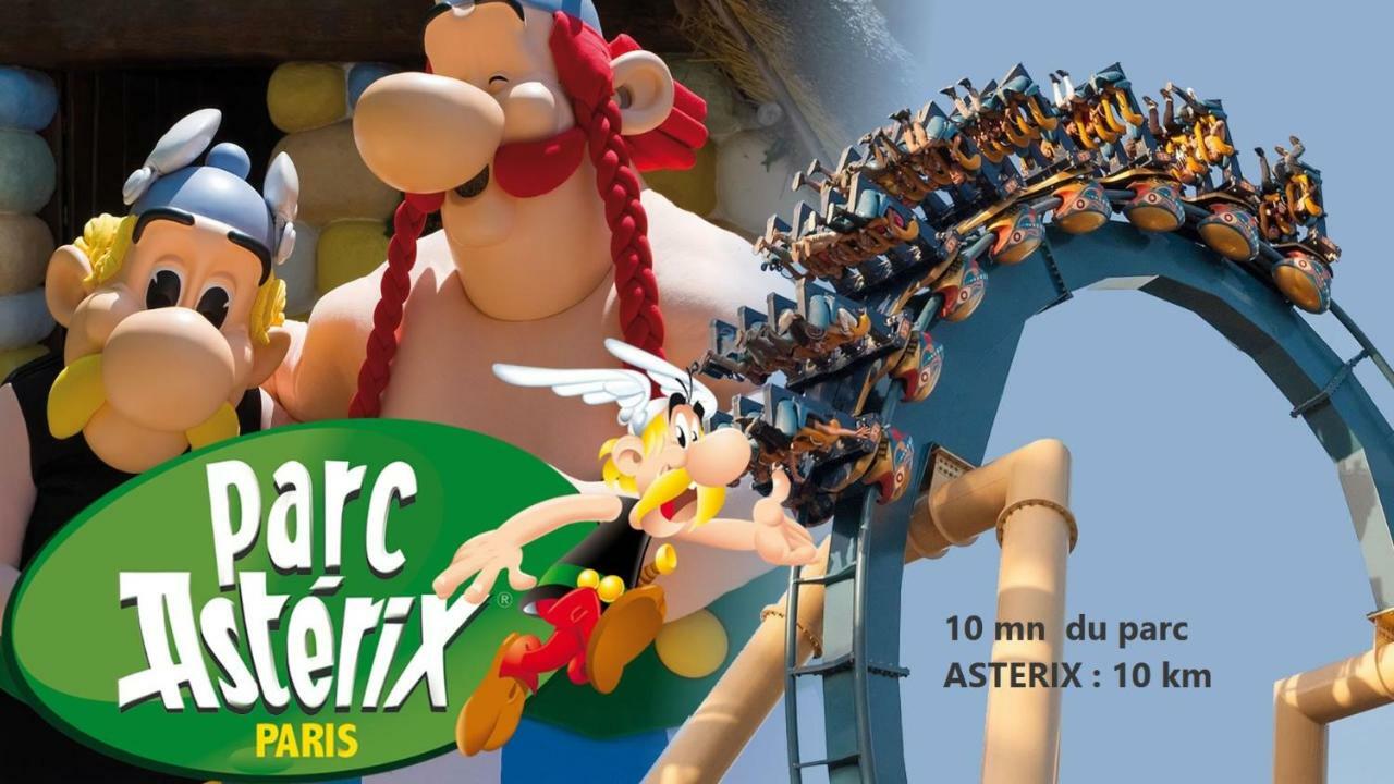 Charmant F2 De Vemars- Parc Asterix - Mer De Sable - Villepinte - Aeroport Cdg Exterior photo